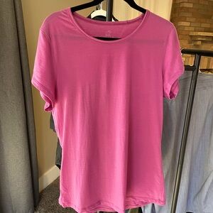 Woolx Pink T-shirt, 85% merino wool